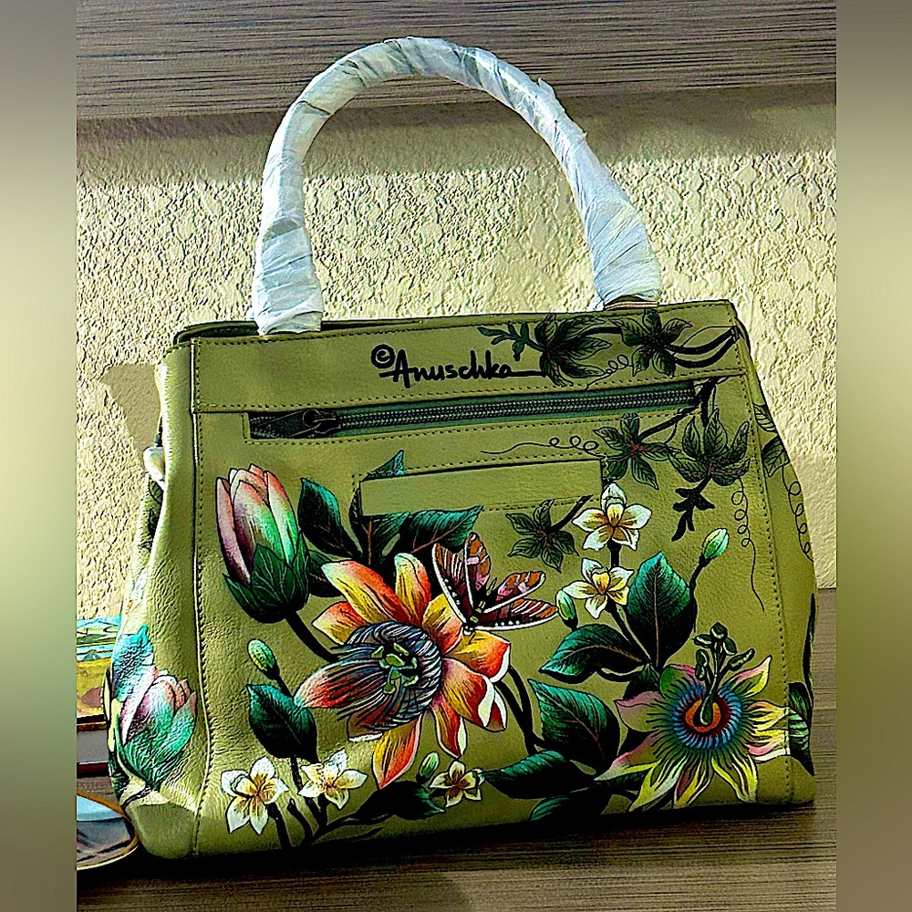 ANUSCHUKA HANDPAINTED PURSE